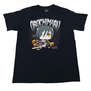 Funko Pop! Naruto Shippuden “Orochimaru” Size L Black Tee (Retail $25)